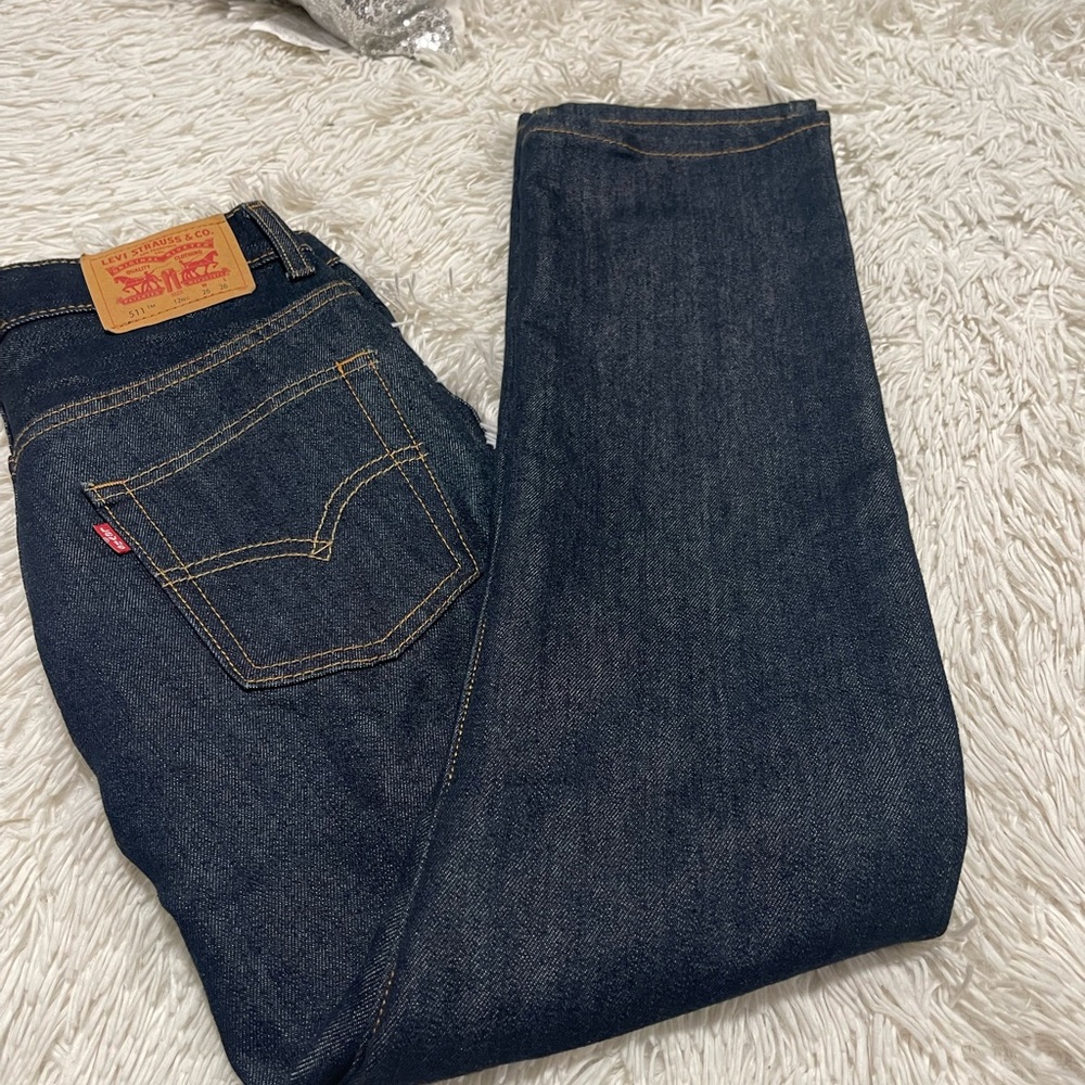 Boy's Levi's 511-Adjustable-Size 12 Reg -W26- L 26 -Denim - Picture 1 of 14